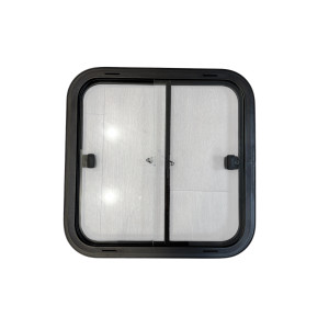 Fenetre coulissante pour véhicule chevaux, camping car