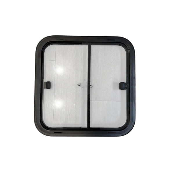 Fenetre coulissante pour véhicule chevaux, camping car