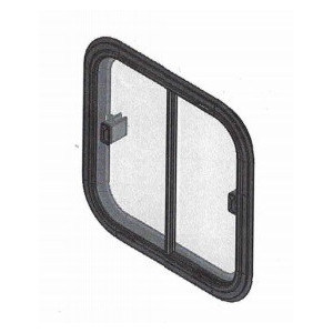 Fenetre coulissante pour véhicule chevaux, camping car 2