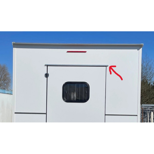 Gouttière aluminium camion chevaux Gouttière aluminium camion chevaux