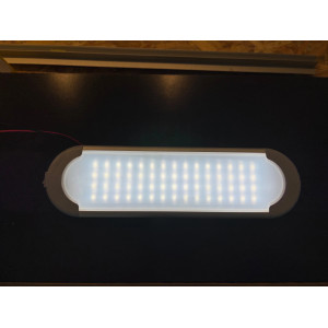 Plafonnier LED blanc et bleu pour camion chevaux 2